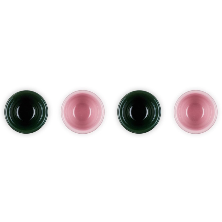 additioanl image for  Le Creuset Set of 4 Egg Cup S/Pink & Blk 